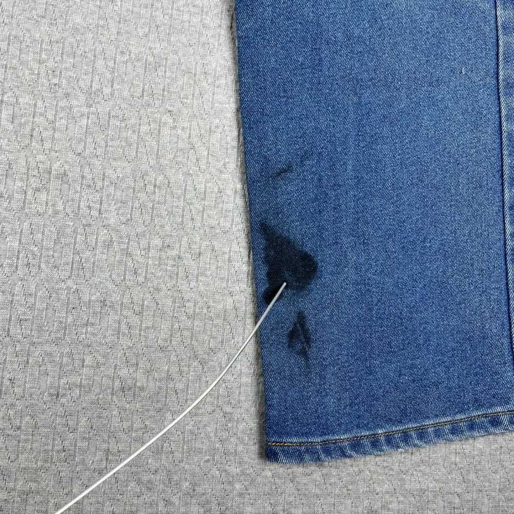 Vintage Levi's 517 Bootcut Jeans Mens 38x30 Fits 34X29 Blue Classic Fit Workwear